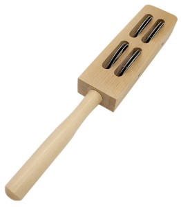 G-16 jingle stick tamburyno drewniane proste z rączką