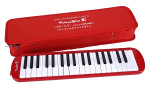 Melodyka 37FUT melodyka czerwona+ futerał
