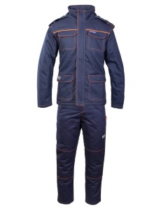 Ubranie ocieplane parka PROFFLAM ANTISTATIC Kat III - granatowy - M