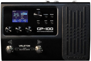 Valeton GP-100 multiefekt gitarowy,  Looper, 140 wbudowanych efektów, 198 ustawień wstępnych