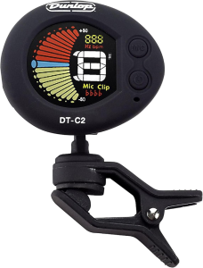Dunlop DTC2 tuner z klipsem chromatyczny kolorowy