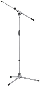 K&M 21080-300-87 statyw mikrofonowy "soft-touch" 210/8, 3/8", szary