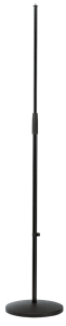 K&M 26010-300-55 statyw mikrofonowy z płaską, żeliwną podstawą,, czarny, 3/8"