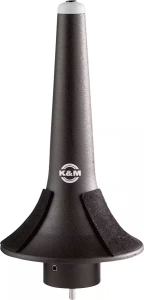 K&M 15214-017-55 trzpień na trąbkę, czarny