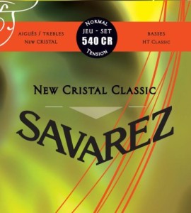 Savarez 540 CR Struny do gitary klasycznej NEW CRISTAL/HT CLASSIC