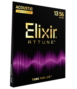 Elixir 21102 Attune Phosphor Bronze 13–56 Medium struny do gitary akustycznej