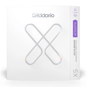 D'addario XSABR1152 struny do gitary akustycznej XS COATED 11-52 Custom Light