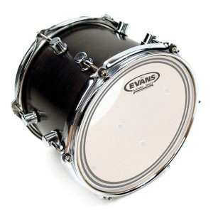 Evans EC2S frosted 8" naciąg do tomów uderzany