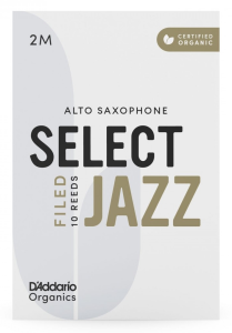D'Addario RICO Select Jazz Field ORSF10ASX2M stroik do saksofonu altowego 2M Organic