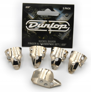Dunlop 33P.020 set 5 pazurków gitarowych (nikiel) 