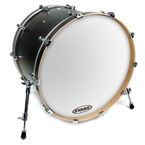 Evans EQ3 smooth_white 22" naciąg do centrali rezonujący