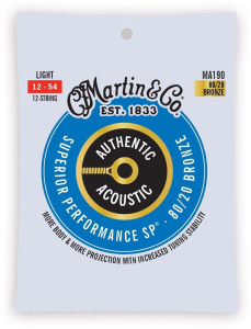 Martin ACOUSTIC MA190 struny do gitary 12-strunowej