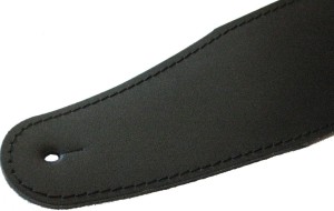 Presto PES-8 skórzany pasek do gitary CZARNY