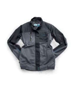 Bluza 4TECH 01 damska - szaro-czarny - 164-172cm - 40