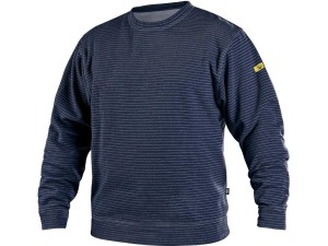 Bluza antystatyczna CXS DENALI ESD - granatowy - 3XL