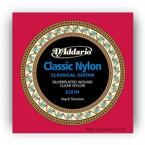 D'addario EJ27H struny do gitary klasycznej naciąg twardy