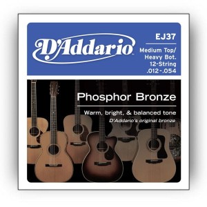 D'addario EJ37 12-54 struny do gitary akustycznej