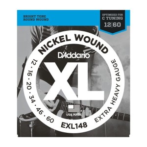 D'addario EXL148 12-60 struny do gitary elektrycznej