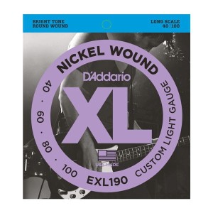 D'addario EXL190 40-100 struny do gitary basowej