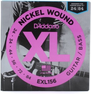 D'addario EXL156 24-84 struny do gitary elektrycznej
