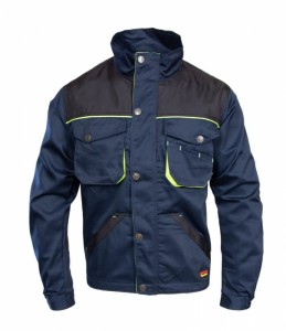 Bluza BRIXTON PRACTICAL - granatowo-żółty - S