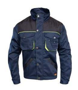 Bluza BRIXTON PRACTICAL - granatowy-żółty - 48