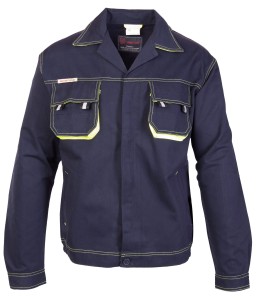 Bluza BRIXTON SPARK - granatowy-żółty - M