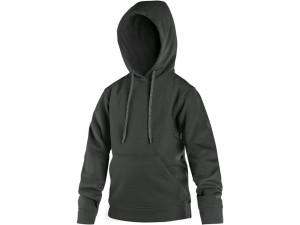 Bluza CXS ARYN kaptur dziecięca - czarny - 150