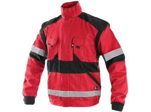 Bluza CXS LUXY BRIGHT męska - czerwono-czarny - 58