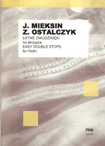 PWM Miexin, Ostalczyk Łatwe dwudźwięki na skrzypce