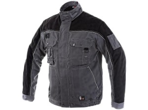 Bluza CXS ORION OTAKAR męska skrócona 170-176cm - szaro-czarny - 48