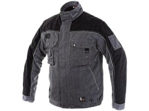 Bluza CXS ORION OTAKAR męska skrócona 170-176cm - szaro-czarny - 58