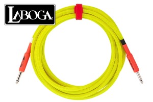 LaBoga kabel kierunkowy 5m Prosty/Prosty NEON YELLOW
