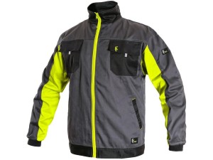 Bluza CXS PHOENIX PERSEUS męska - szaro-żółty - 48