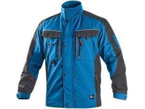 Bluza CXS SIRIUS LUCIUS męska - niebieski-szary - 58