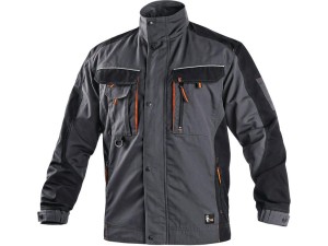 Bluza CXS SIRIUS LUCIUS męska - szaro-pomarańczowy - 60