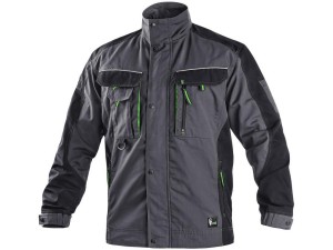 Bluza CXS SIRIUS LUCIUS męska zimowa - szaro-zielony - 52-54