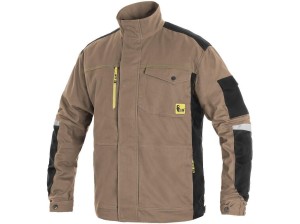 Bluza CXS STRETCH męska - beżowo-czarny - 58