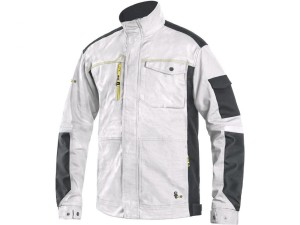 Bluza CXS STRETCH męska - biało-szary - 64