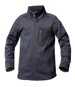 Bluza dziecięca Breeffidry melange - ciemno-szara - 122-128
