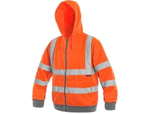 Bluza FROME męska ostrzegawcza - pomarańczowy - 2XL
