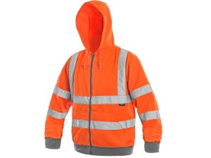 Bluza FROME męska ostrzegawcza - pomarańczowy - 3XL