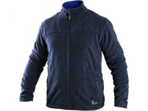 Bluza GRANBY męska polar - ciemnoniebieski - 3XL