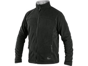 Bluza GRANBY męska polar - czarny - 4XL