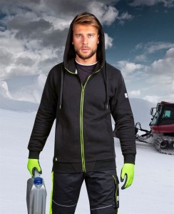 Bluza M003 - czarno-żółty - 4XL