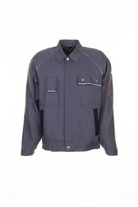Bluza męska CANVAS 320 - szary/czarny - 98