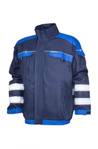 Bluza odblaskowa COOL TREND - granatowo-niebieski - S