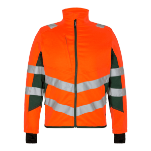 Bluza ostrzegawcza ENGEL Safety Work - pomarańczowy/zielony - 6XL