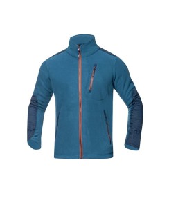 Bluza polarowa 4TECH - niebieski-petrol - XXL