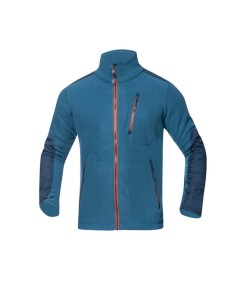 Bluza polarowa 4TECH - niebieski-petrol - XXXL